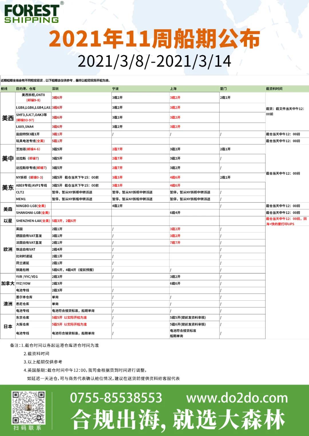 船期 船期